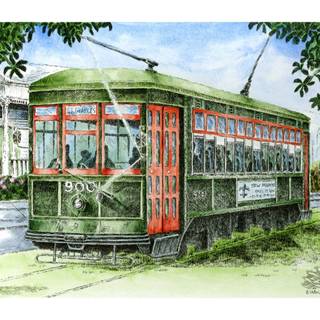 St. Charles Streetcar wallpaper