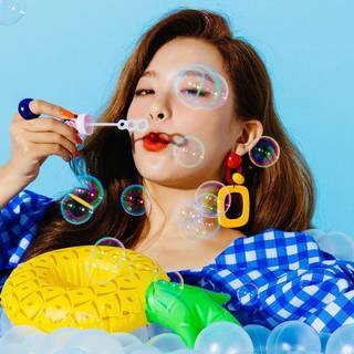 Seulgi desktop aesthetic wallpaper