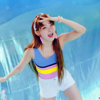 Seulgi desktop aesthetic wallpaper