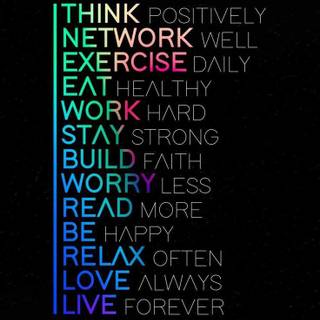 Motivational iPhone XR wallpaper