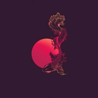 Minimalist Japanese PC wallpaper