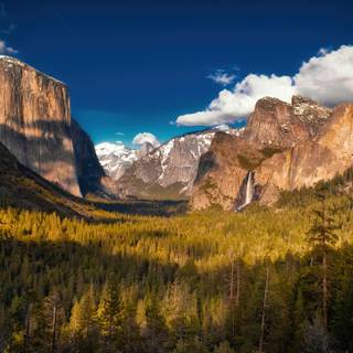 Yosemite falls wallpaper