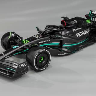 George Russell 2023 F1 car wallpaper