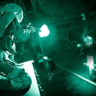 Call of Duty night vision wallpaper