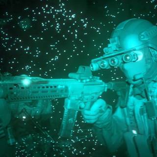 Call of Duty night vision wallpaper