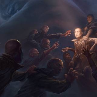 Split personality wallpaper