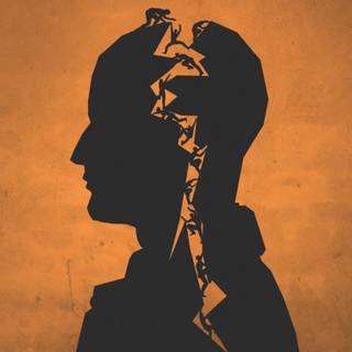 Split personality wallpaper