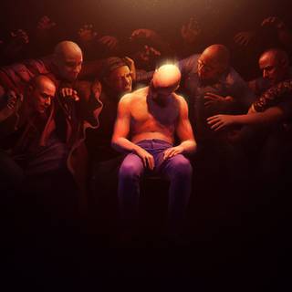 Split personality wallpaper