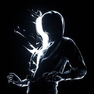 Split personality wallpaper