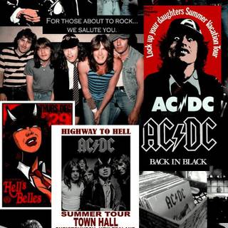 Rock poster wallpaper