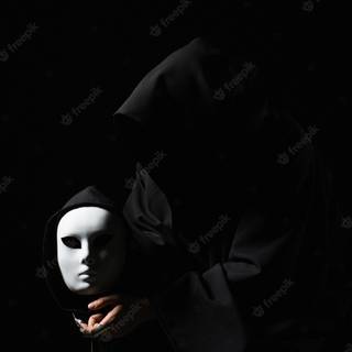 Split personality wallpaper