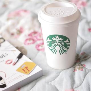 Cute Starbucks summer wallpaper