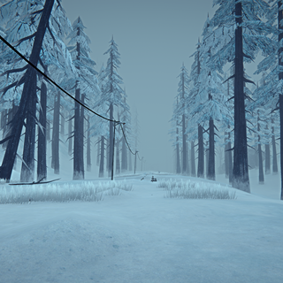 Dark winter PC wallpaper