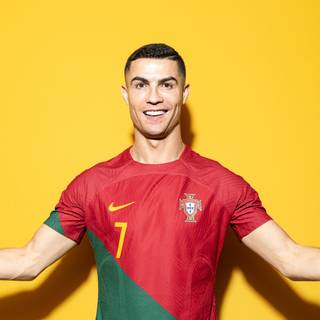 Ronaldo 2023 art wallpaper