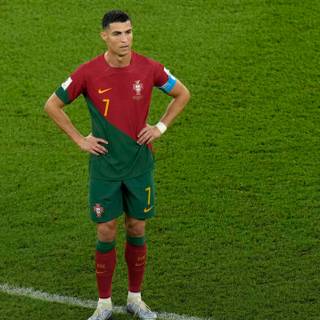 Ronaldo 2023 art wallpaper