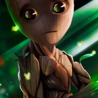 Groot phone wallpaper