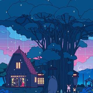 Ghibli iPad wallpaper