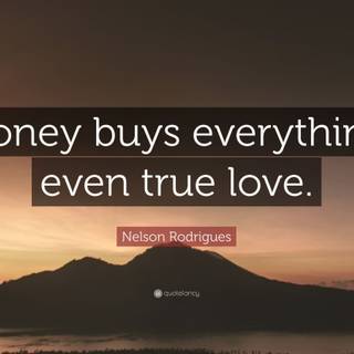 Money is everything wallpaper