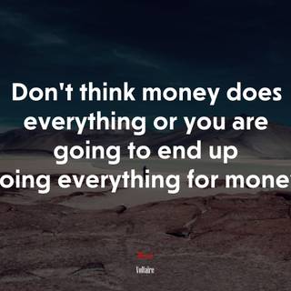 Money is everything wallpaper