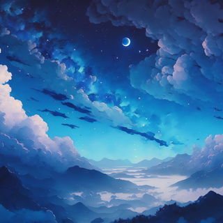 Ghibli night wallpaper