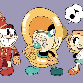 Cuphead DLC wallpaper