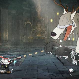 Cuphead DLC wallpaper