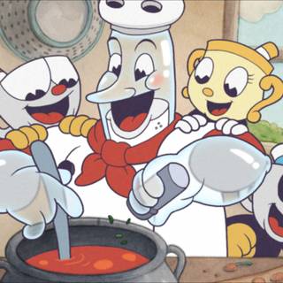 Cuphead DLC wallpaper