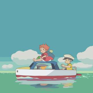 Ghibli iPad wallpaper