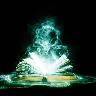 Spellbook wallpaper