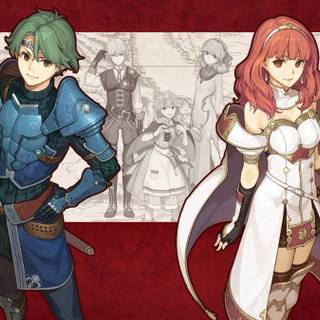Fire Emblem Echoes: Shadows of Valentia wallpaper