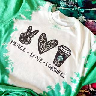 Peace Love Starbucks wallpaper