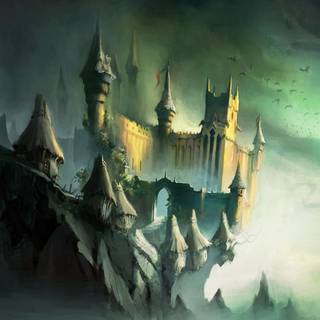 Goth vibe computer wallpaper