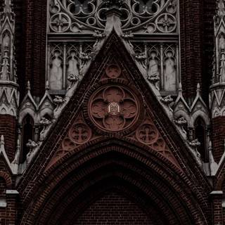 Goth vibe computer wallpaper