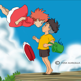 Studio Ghibli Ponyo desktop wallpaper