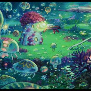 Studio Ghibli Ponyo desktop wallpaper