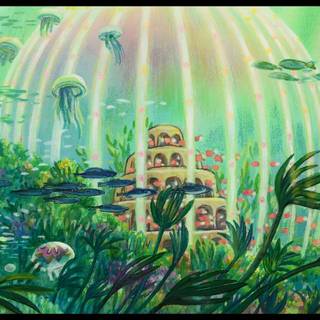 Studio Ghibli Ponyo desktop wallpaper