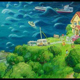 Studio Ghibli Ponyo desktop wallpaper