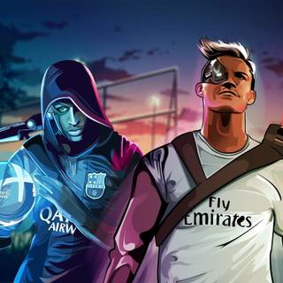 Cool soccer computer wallpaper