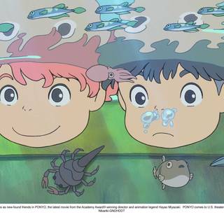 Studio Ghibli Ponyo desktop wallpaper