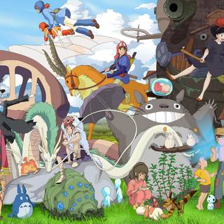 Studio Ghibli Ponyo desktop wallpaper