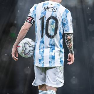 Messi World Cup phone wallpaper