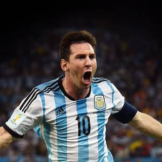 Messi World Cup phone wallpaper