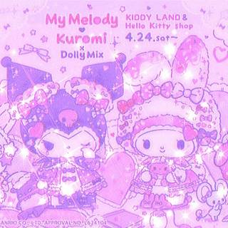 Pink aesthetic Sanrio PC wallpaper