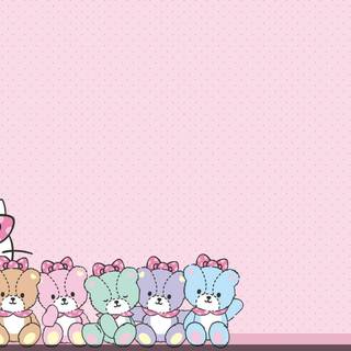 Pink aesthetic Sanrio PC wallpaper
