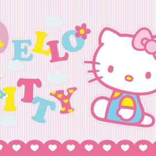 Pink aesthetic Sanrio PC wallpaper