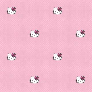 Hello Kitty pattern wallpaper