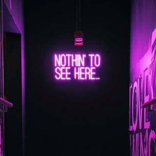 Neon light phone wallpaper