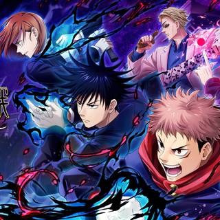 Jujutsu Kaisen 4k anime poster wallpaper