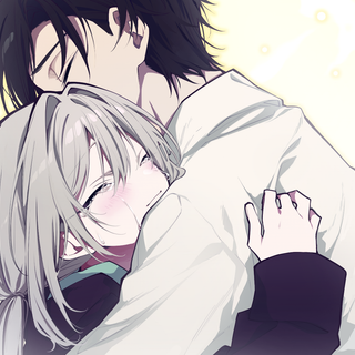 Anime cuddle wallpaper