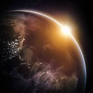 Earth dark wallpaper